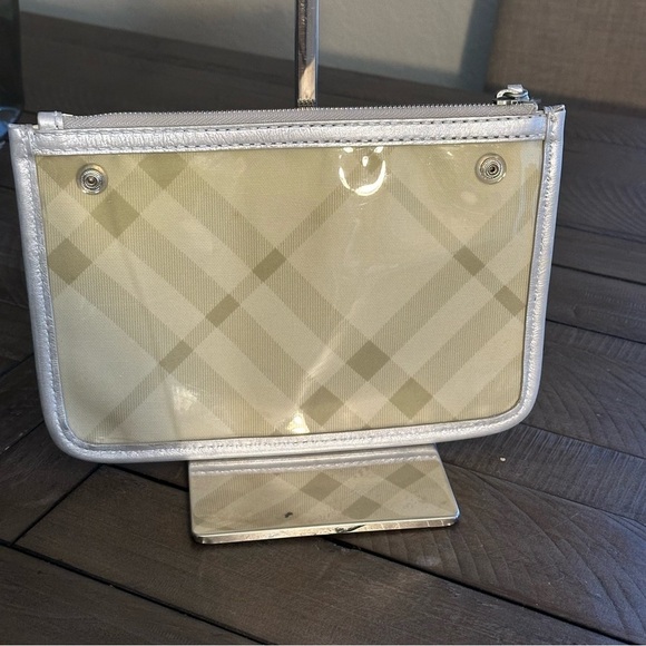 💎BURBERRY Transparent Nova Check Large Tote Bag💎 - Picture 15 of 16
